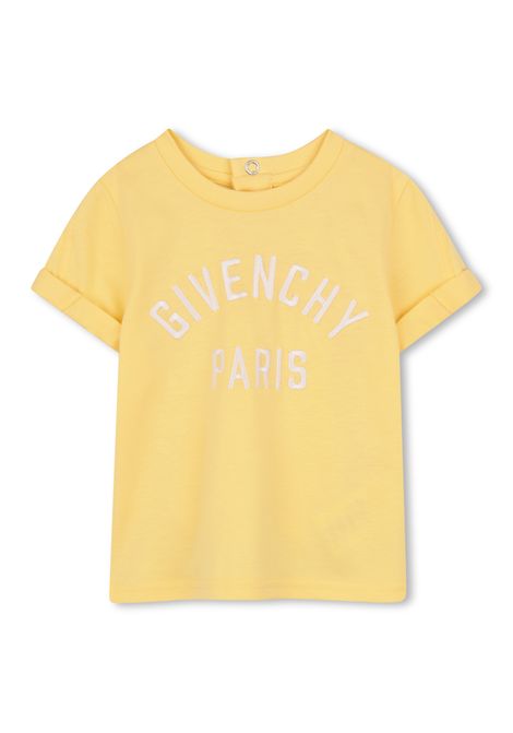T-shirt con logo GIVENCHY KIDS | H31230524
